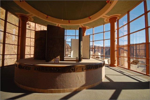 sm 5825.jpg - Part of the new visitors center at Hoover dam.